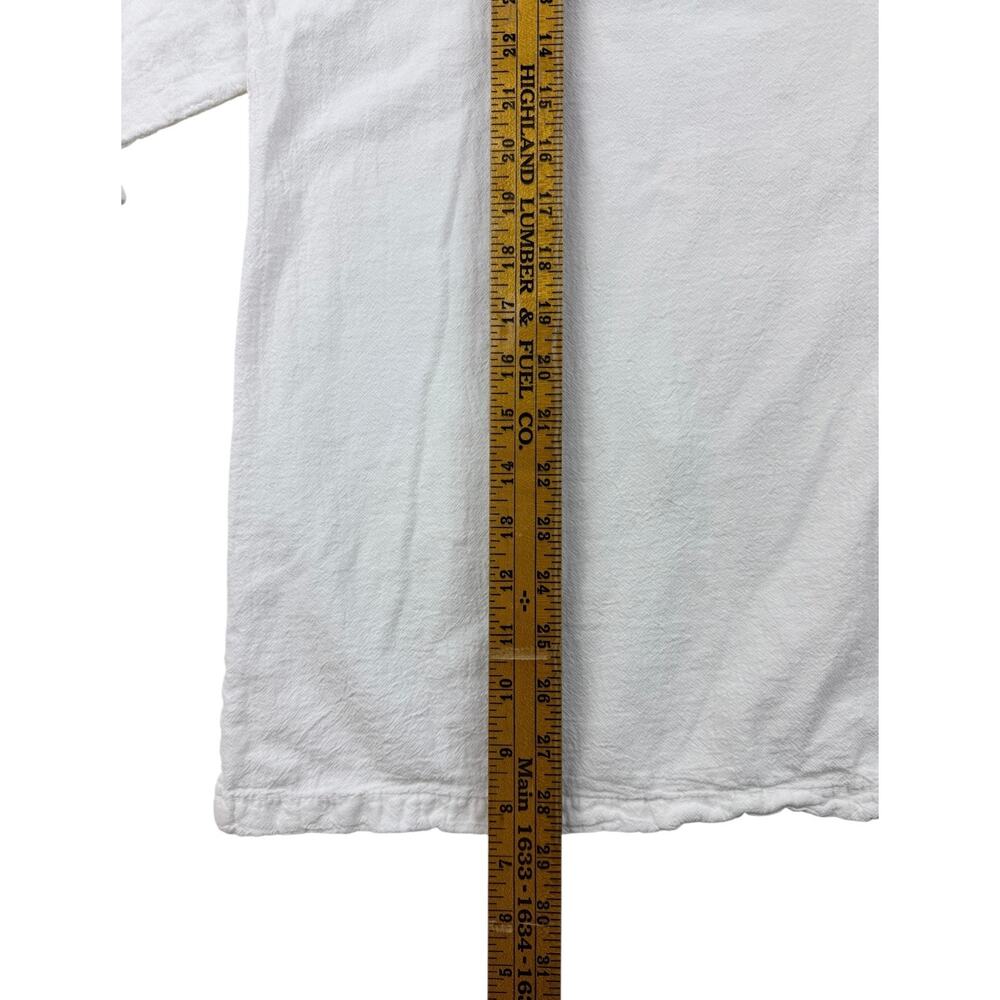 Cottonseed Casual Wear Top Tunic Lagenlook Coastal Shaggy Cotton Gauze Boho 2X - Picture 8 of 8